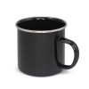 Cremorne Enamel Mugs black